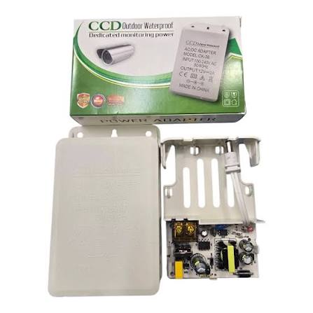 CCD Box Power Adapter 12V 2A waterproof AC/DC for CCTV Camera